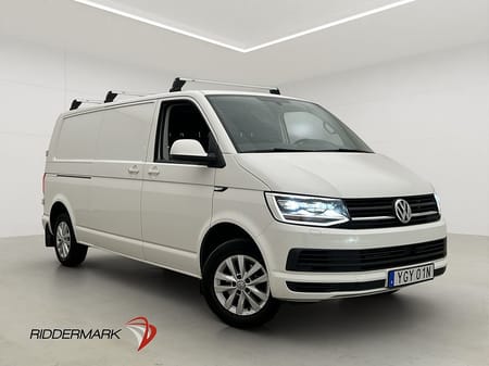 Volkswagen Transporter L2 2.0TDI Värm LED Drag 3-Sit CARPLAY
