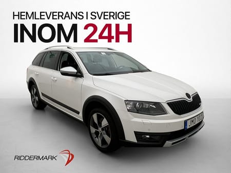 Škoda Octavia Scout Skoda 184hk 4x4 Premium Värmare Kamera Drag