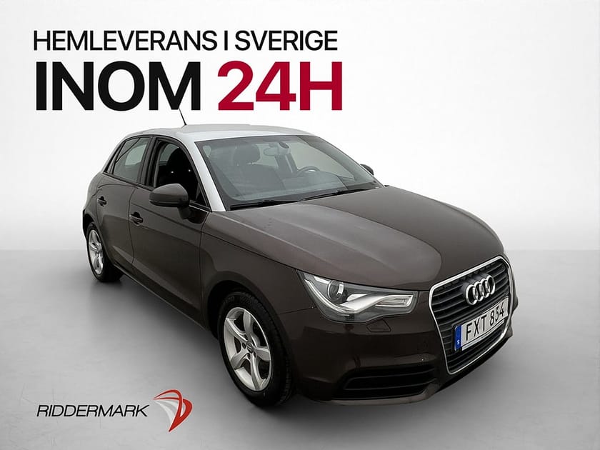 Bild 3 av Audi A1 Sportback 1.6 TDI Sport 0.42l/mil Isofix Nyservad Låg skatt