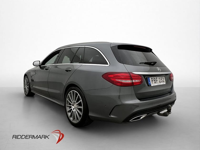 Bild 5 av Mercedes-Benz C 220 T d 220d AMG Drag Värm Pano Burm 360° Skinn Navi