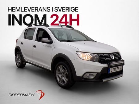 Dacia Sandero Stepway 90hk LED-Ramp Navi P-Sensorer BT