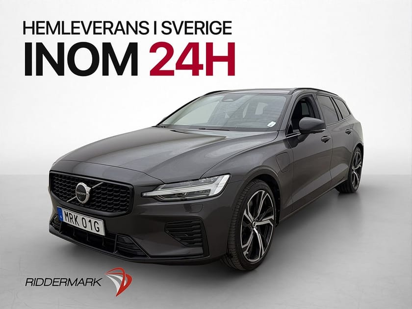Bild 3 av Volvo V60 Recharge T6 AWD 399hk  Ultimate Dark Pano BLIS HuD