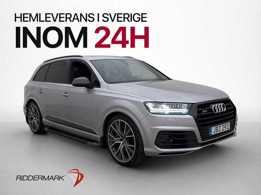 Bild 1 av Audi SQ7 4.0 TDI V8 Q 7-Sits Cockpit Pano Bose D-Värm Kamera