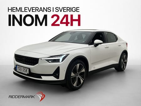 Polestar 2 Long range Dual motor AWD Pilot Plus Pano Värm H/K Drag
