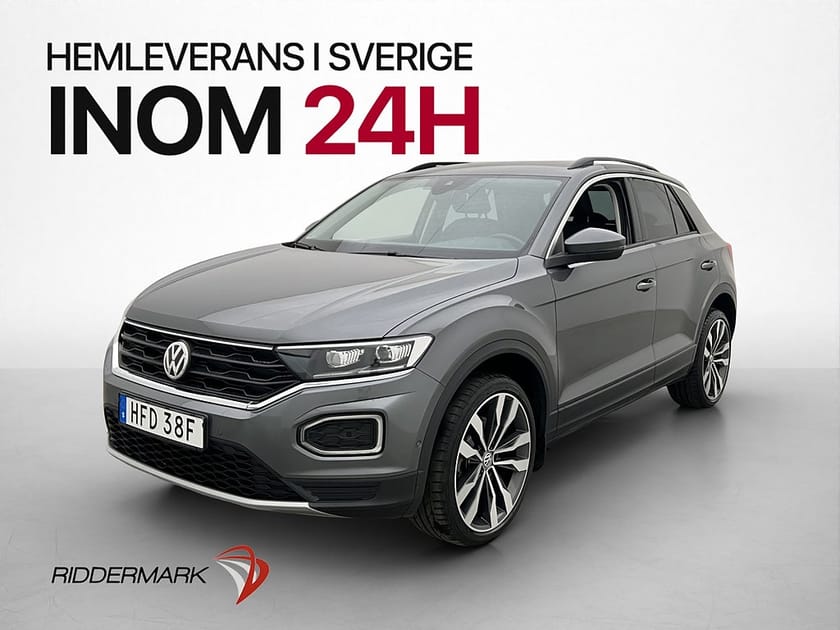 Bild 3 av Volkswagen T-Roc 1.5 TSI 150hk Drag Kamera Cockpit CarPlay