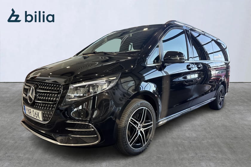 Bild 1 av Mercedes-Benz V 300d 4MATIC 3.2t / 7-Sits / AMG /Avantgarde /Drag /Extralång