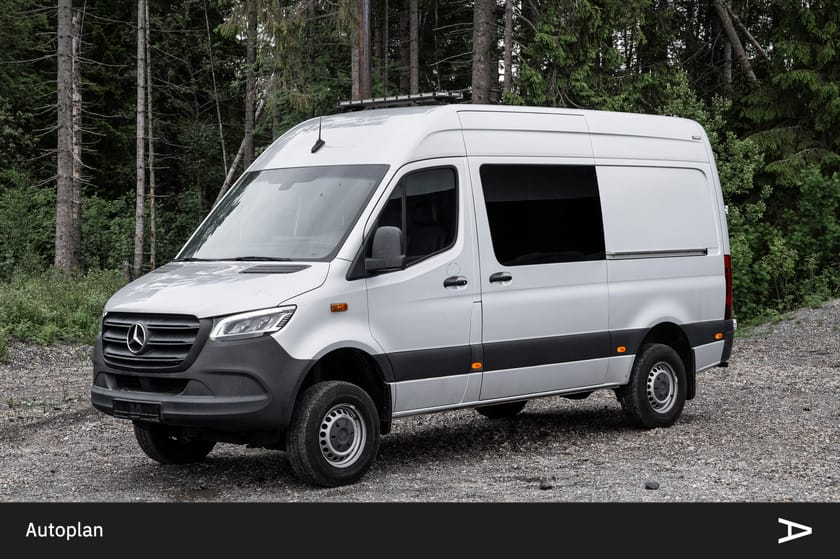 Bilde 1 av Mercedes-Benz Sprinter 316 CDI 4x4 Panel Van CDI/37 KA Auksjon! Les tekst!