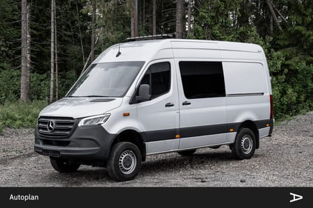 Mercedes-Benz Sprinter 316 CDI 4x4 Panel Van CDI/37 KA Auksjon! Les tekst!
