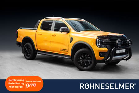 Ford Ranger PHEV Ladbar| Wildtrak| Demo Bil|Service Avtale|h-feste|++
