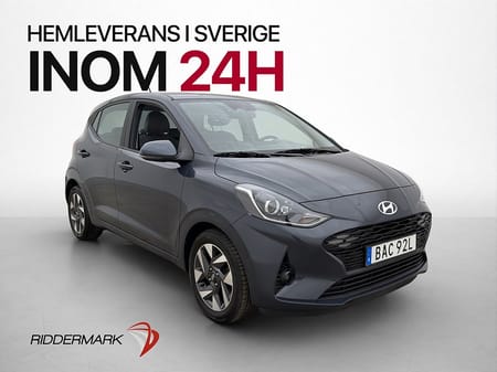 Hyundai i10 1.0 67hk Advanced Kamera CarPlay Adaptiv-Fart