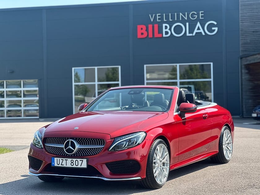 Bild 2 av Mercedes-Benz C 250 Cabriolet 9G-Tronic AMG Burmester B-Kamera Navi