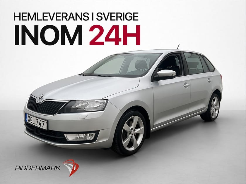 Bild 1 av Škoda Rapid Spaceback Skoda 1.2 TSI 110hk Sensorer 2 Brukare
