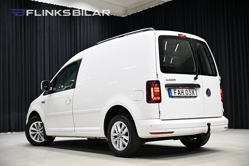 Bild 4 av Volkswagen Caddy Van 2.0 TDI 75HK Nedlackad|DrivePremium|Drag|Värmare|Moms