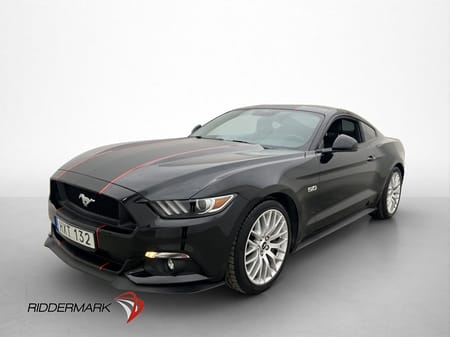 Ford Mustang GT 5.0 V8 421hk Skinn Svensksåld Tre-brukare