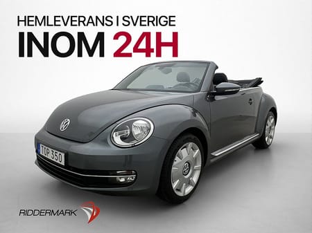 Volkswagen Beetle Cabriolet 1.2 TSI 105hk P-sensor Carplay