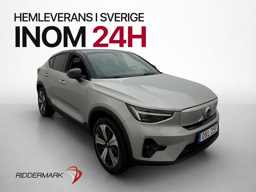 Bild 4 av Volvo C40 Recharge Twin motor 408hk Pano Värmare H/K Drag 360°