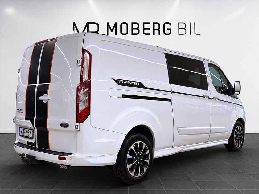 Bild 4 av Ford Transit Custom 290 2.0 185hk Crewvan L2 Drag B-Kamera