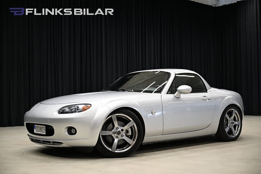 Bild 1 av Mazda MX-5 Roadster Coupe 2.0 MZR 160HK Sport|Roadster-Coupé|AppleCarplay|Sv-Såld