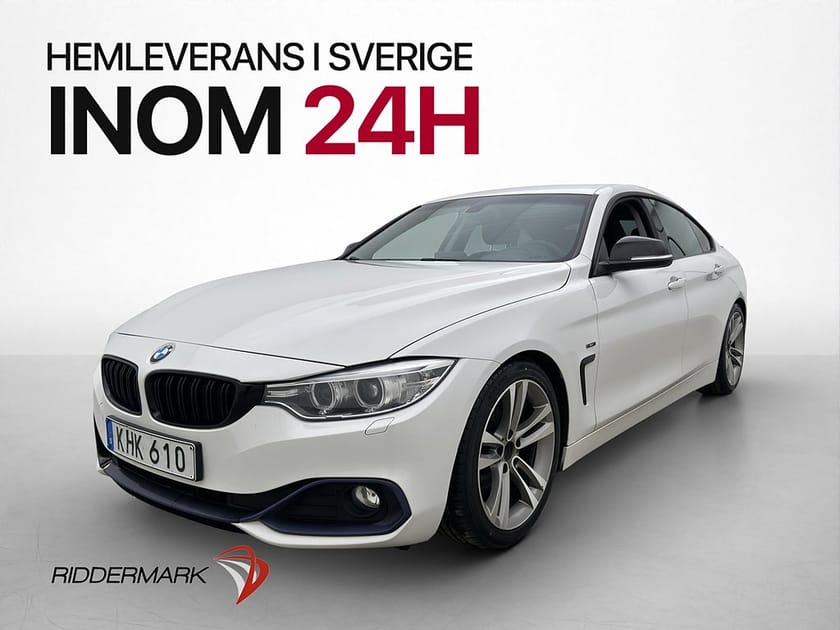 Bild 1 av BMW 418d Gran Coupé 418 D 143hk Sport line P-Sensorer Bluetooth Farthållare