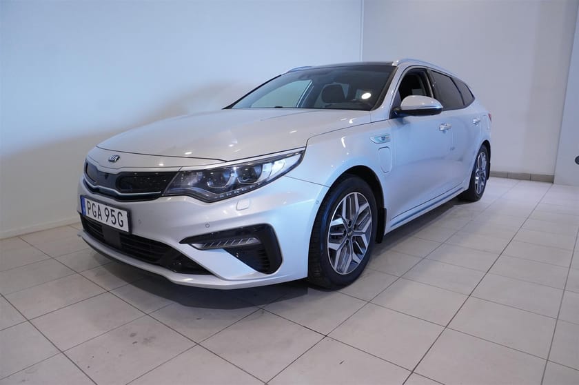 Bild 2 av Kia Optima Sport Wagon Plug-in Hybrid PHEV Advance Plus 2 Dragkrok Motorvärmare Navi Pano Backkamera