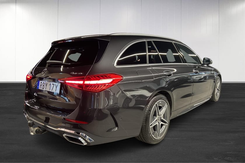 Bild 3 av Mercedes-Benz C 300 T de 4MATIC AMG Line/V-hjul/Distronic/Dragkrok/MOMS