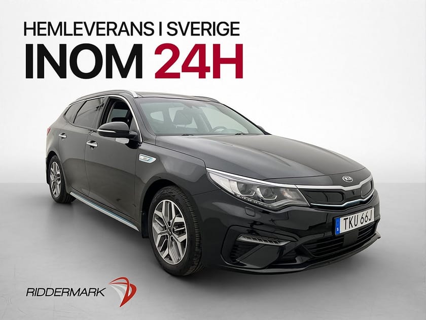 Bild 1 av Kia Optima Sport Wagon Plug-in Hybrid 205hk Advance Plus 2 Pano H/K 360° Läder