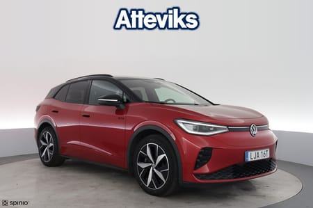 Volkswagen ID.4 GTX 4M 299hk Drag Adaptiv Farth. Rattvärme P-Värm