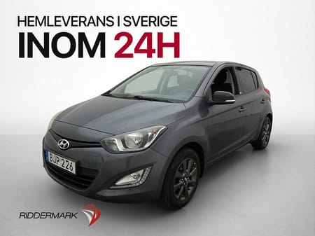 Hyundai i20 1.2 84hk Select Farthållare 0,49l/mil Nyservad