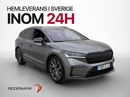 Škoda Enyaq iV 80x Skoda 265hk AWD Sportline CarPlay Kamera Drag