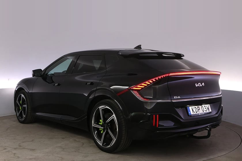 Bild 4 av Kia EV6 GT 585hk Drag Pano 360 HUD Meridian BLIS Navi