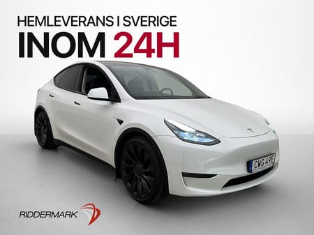 Tesla Model Y Performance 534hk Pano Autopilot Dragkrok MOMS