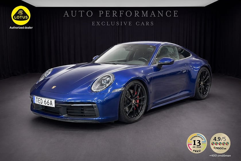 Bild 1 av Porsche 911 Carrera 4S 992 Sportdesign PDK 450hk / Hemleverans /