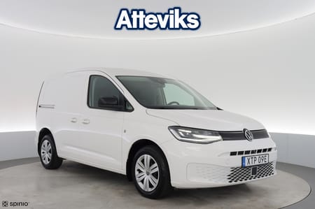 Volkswagen Caddy Cargo TDI 122hk 4M Kamera Värm App-Connect