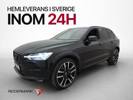 Volvo XC60 T5 AWD R-Design Pano H/K VOC Värm 360° Navi Drag
