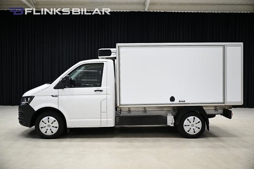 Bild 2 av Volkswagen Transporter Chassi Cab 102HK Kylbil Kåpa Värmare Moms