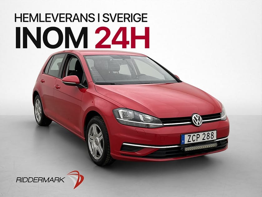 Bild 1 av Volkswagen Golf 1.6 TDI 116hk Värmare CarPlay P-Sensor Drag
