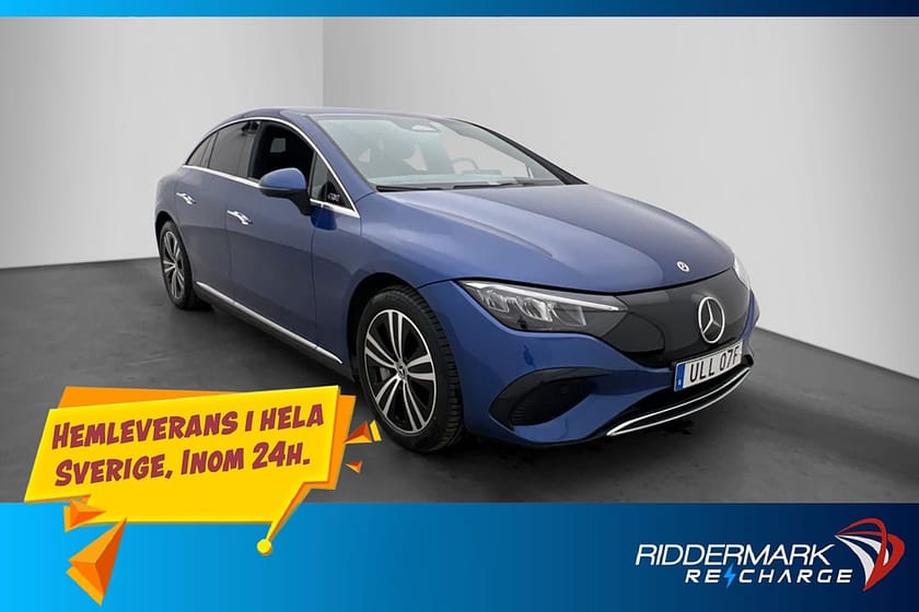 Bild 4 av Mercedes-Benz EQE 350+ 90.6 kWH Avantgarde Kamera Drag Skinn