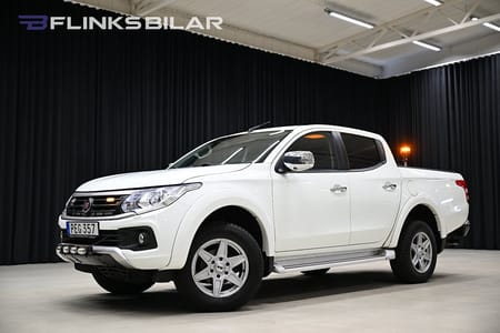 Fiat Fullback Double Cab 181HK Drag|Dieselvärmare|Rolltop|GPS|Backkamera