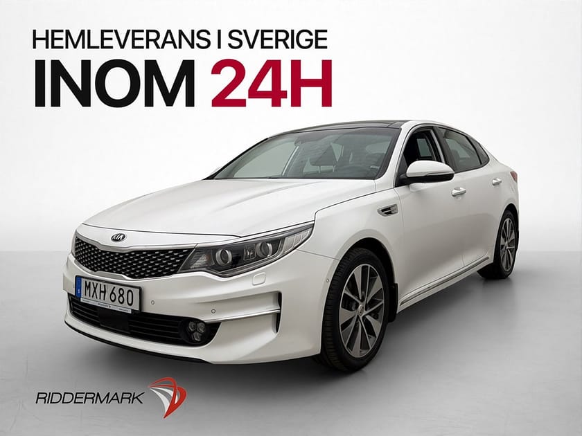 Bild 3 av Kia Optima 1.7 141hk Launch Edition Pano H/K Kamera Skinn