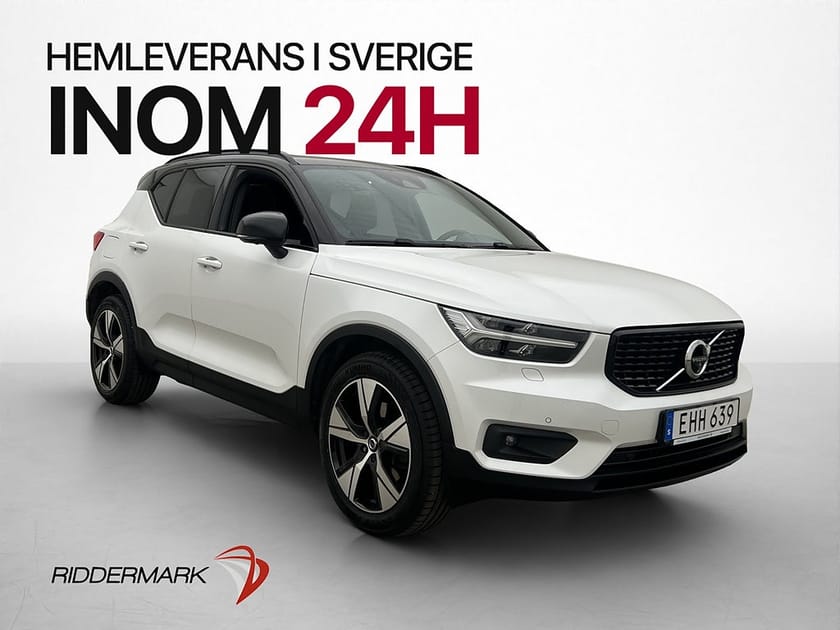 Bild 1 av Volvo XC40 T5 AWD R-Design Pano H/K Värmare BLIS 360° Drag