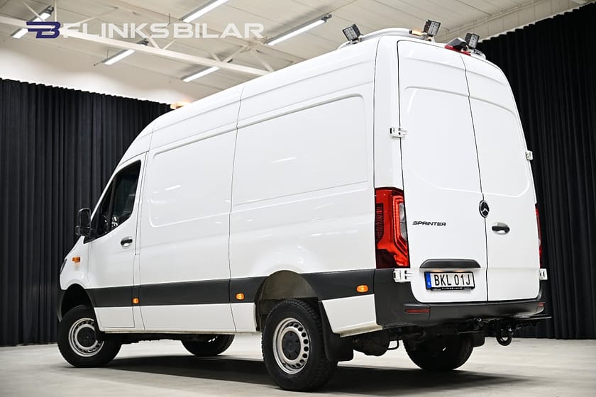 Bild 3 av Mercedes-Benz Sprinter 316 CDI 4x4 Panel Van Servicebil|Inredning|Kran|Uppvärmt-Skåp|Leasbar