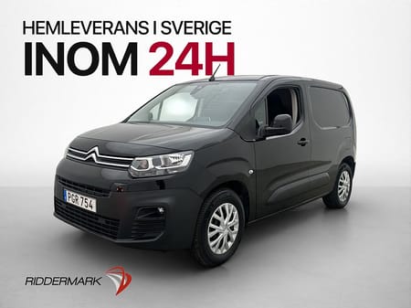 Citroën e-Berlingo Van 50 kWh Dragkrok B-Kamera CARPLAY Moms