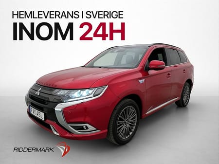 Mitsubishi Outlander PHEV AWD S-Edition Pano 360 Drag Skinn