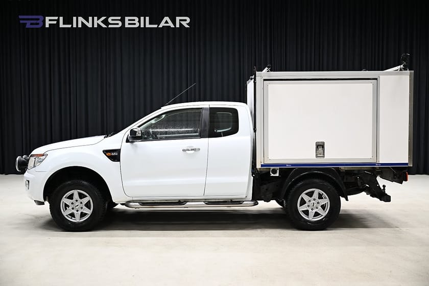 Bild 1 av Ford Ranger SuperCab 2.2 TDCi 150HK Kåpa|Drag|Värmare|Kamkedja|M-Värmare