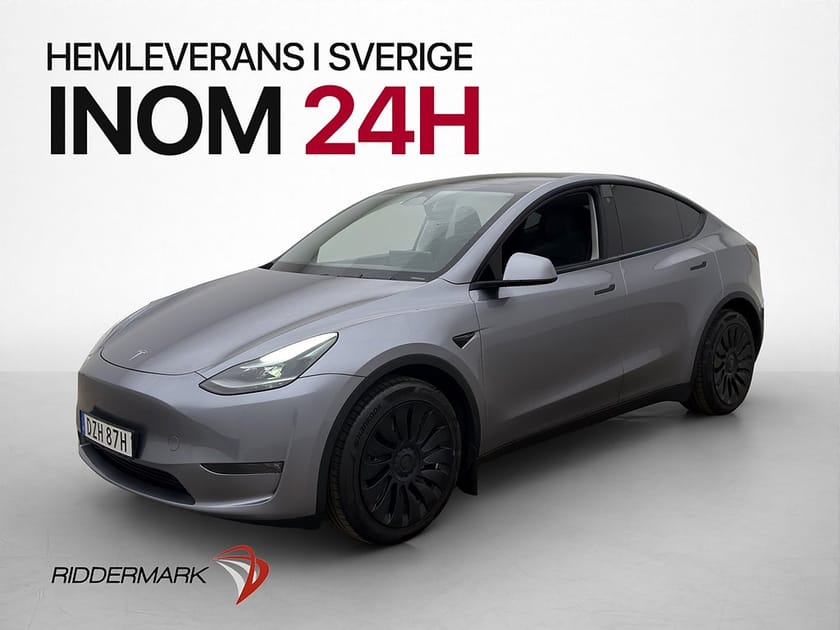 Bild 1 av Tesla Model Y Long Range AWD Värmepump Dragkrok Pano AP