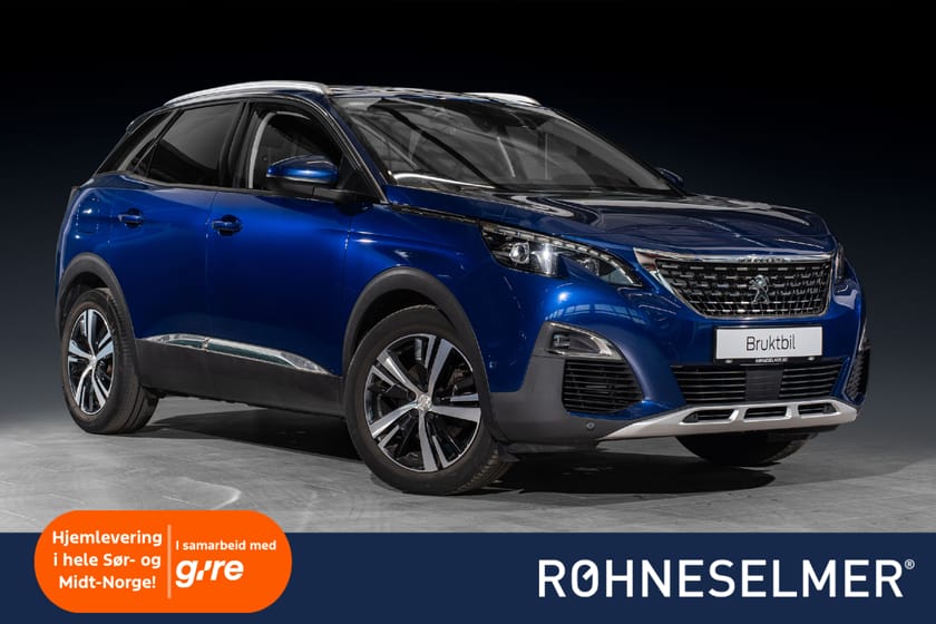 Bilde 1 av Peugeot 3008 1.2 130HK Allure Lav km Automat Ryggekamera Cruise BT