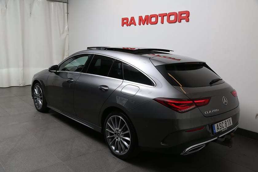 Bild 4 av Mercedes-Benz CLA 250 e Shooting Brake 8G-DCT AMG Line Pano Drag Leasbar