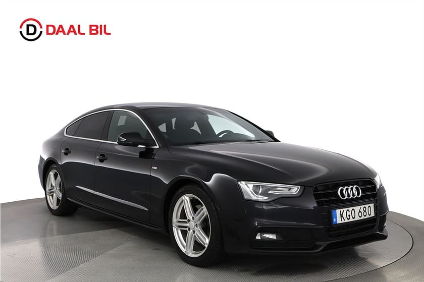 Bild 3 av Audi A5 Sportback SPORTBACK 2.0 TDI QUATTRO 177HK S-LINE P-SENS BT