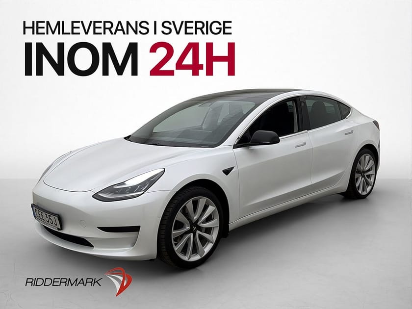 Bild 1 av Tesla Model 3 Standard Range Plus Autopilot Pano MOMS