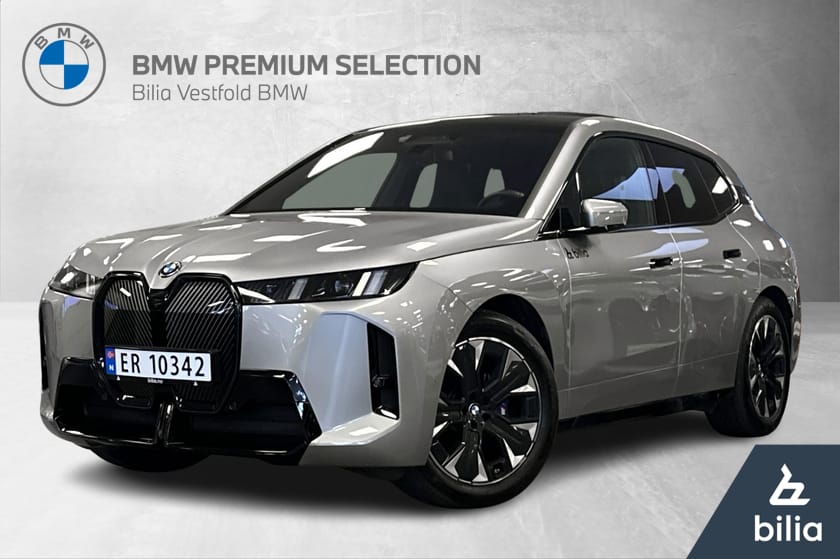 Bilde 1 av BMW iX xDrive60 60 Fully Charged, Msport, Multisete, Skylounge, 360'